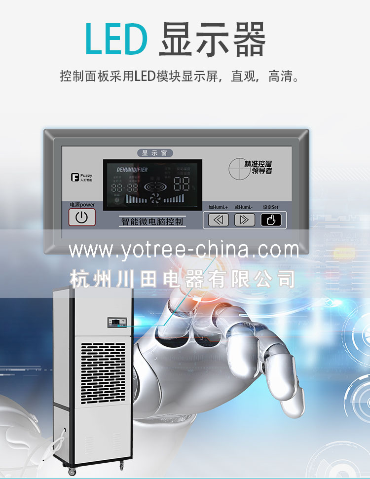 數字顯示，全中文操作界面-川田除濕機.jpg